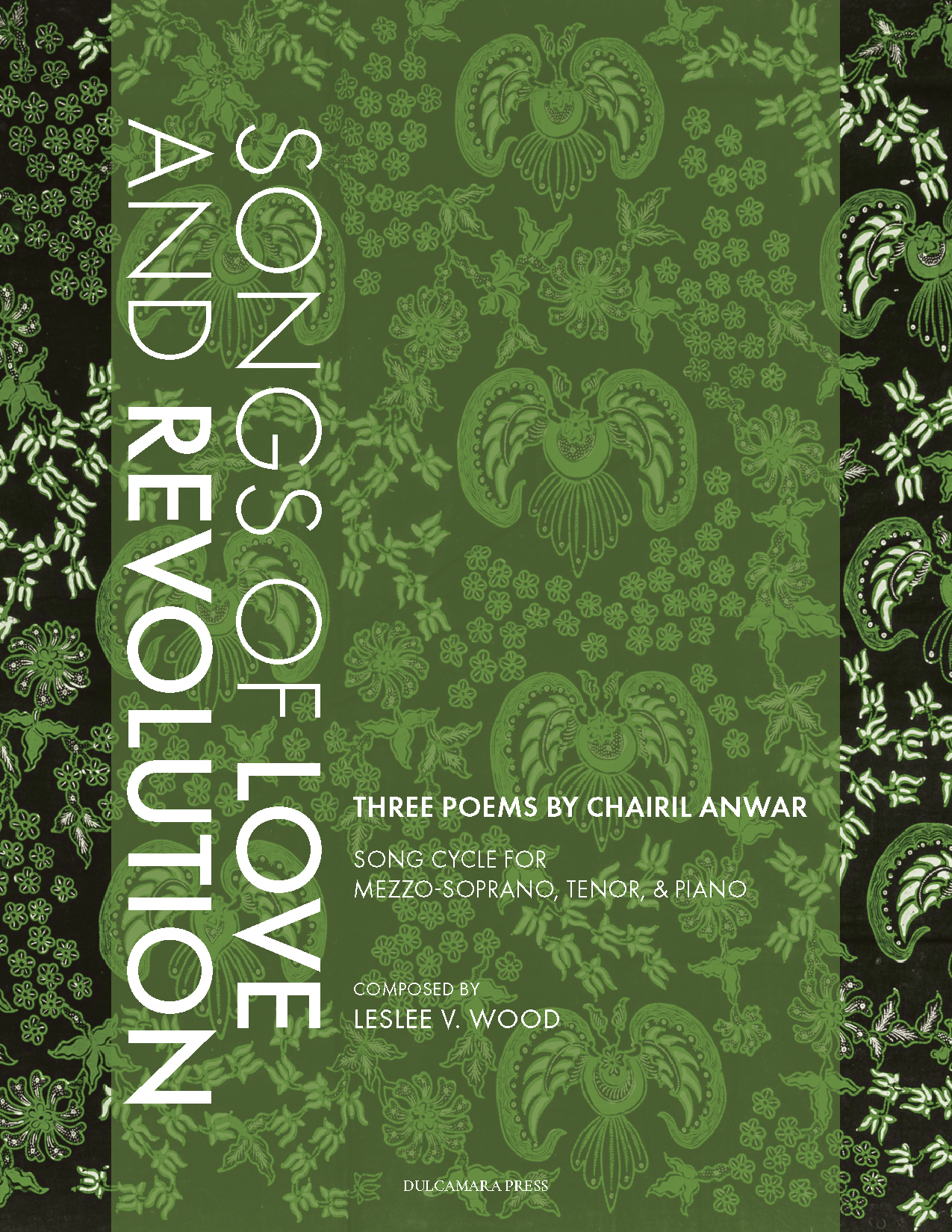 cover image for Songs of Love and Revolution by Leslee Wood.